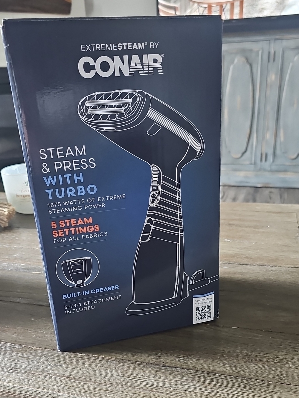 ExtremeSteam Handheld Garment Steamer - NIB